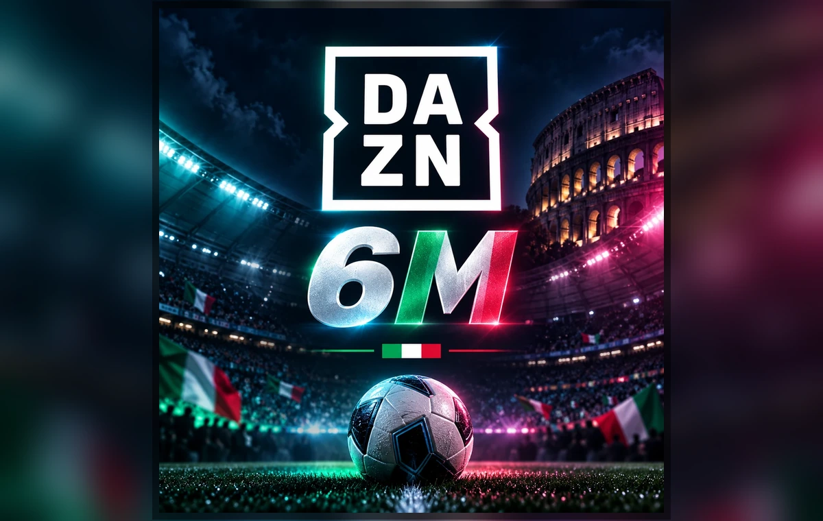 DAZN Италия на 6 месяцев
