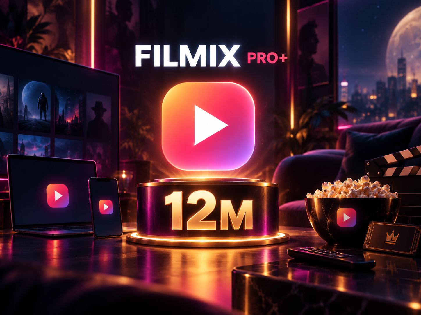 Filmix PRO+ на 12 месяцев