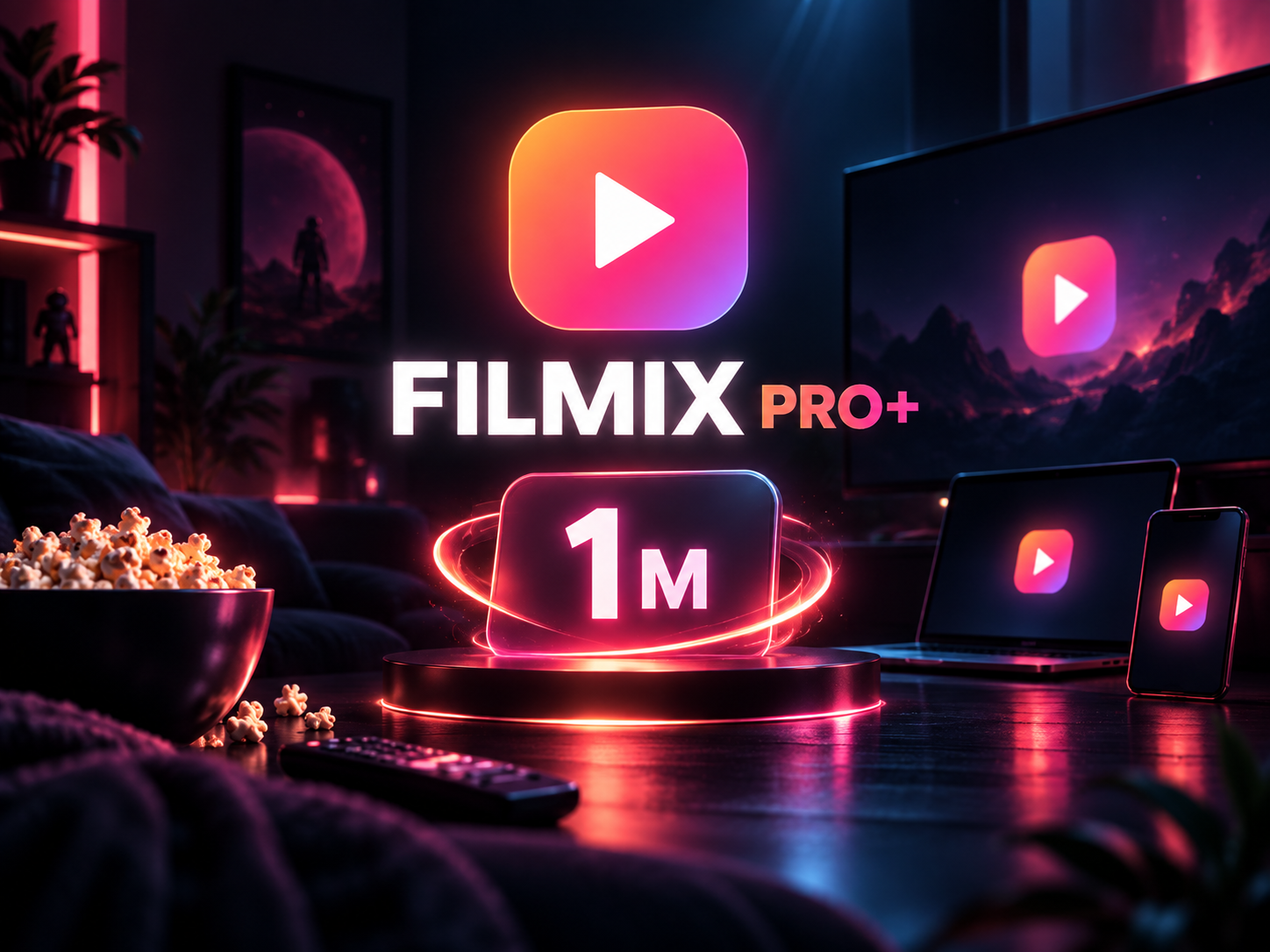 Filmix PRO+ на 1 месяц