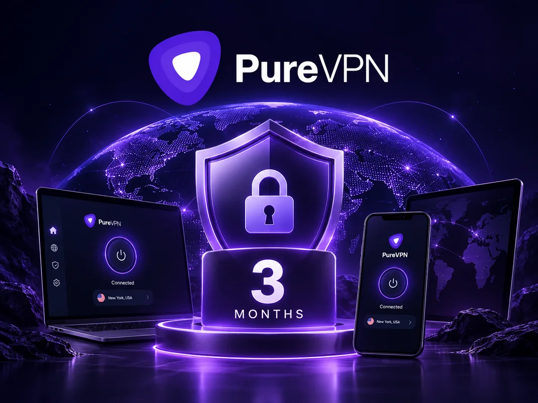 PureVPN Premium — 3 месяца