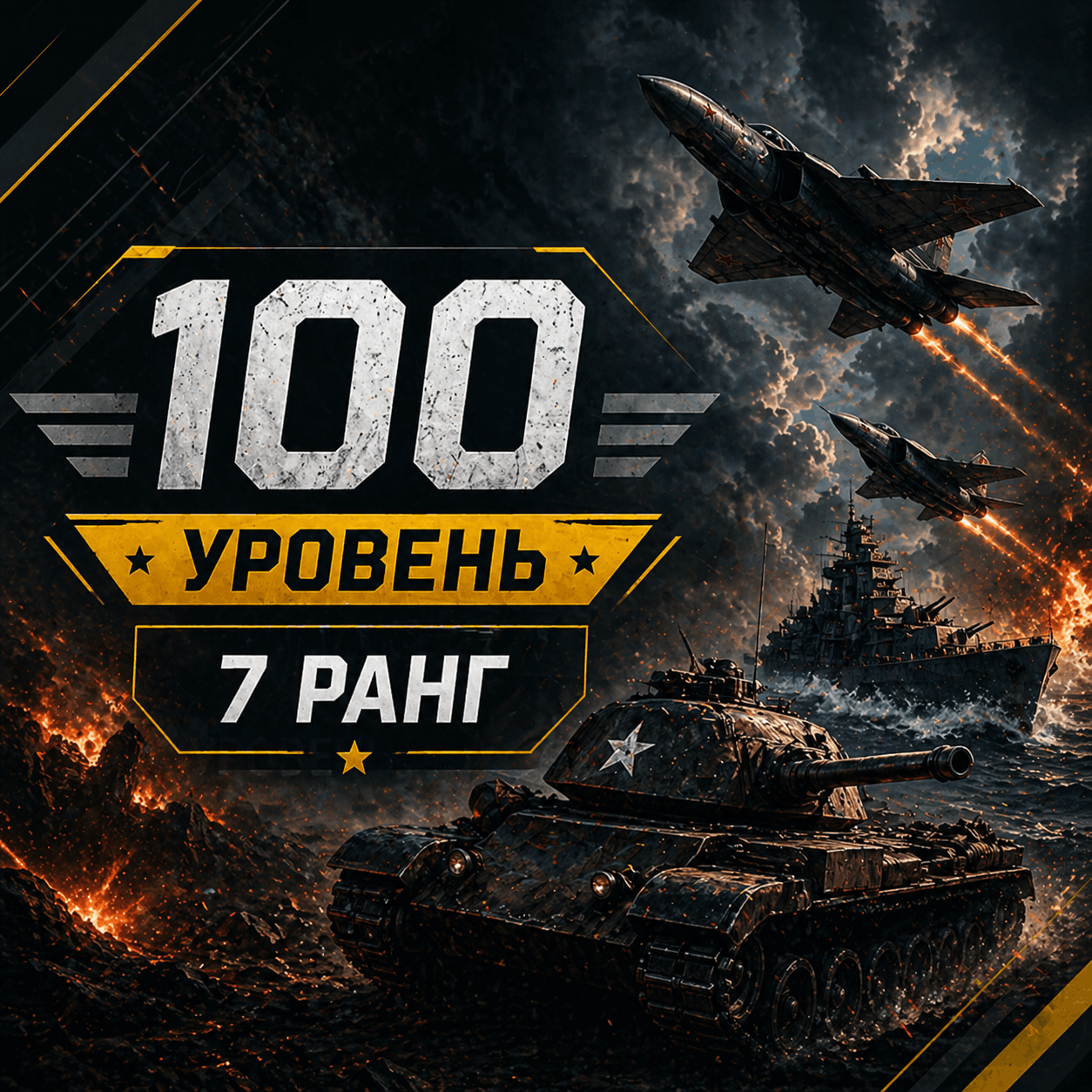 War Thunder 100 уровень