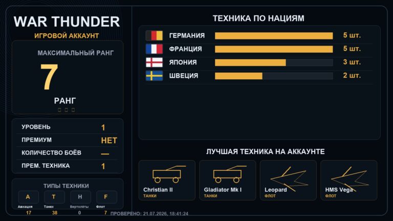 7 ранг x1