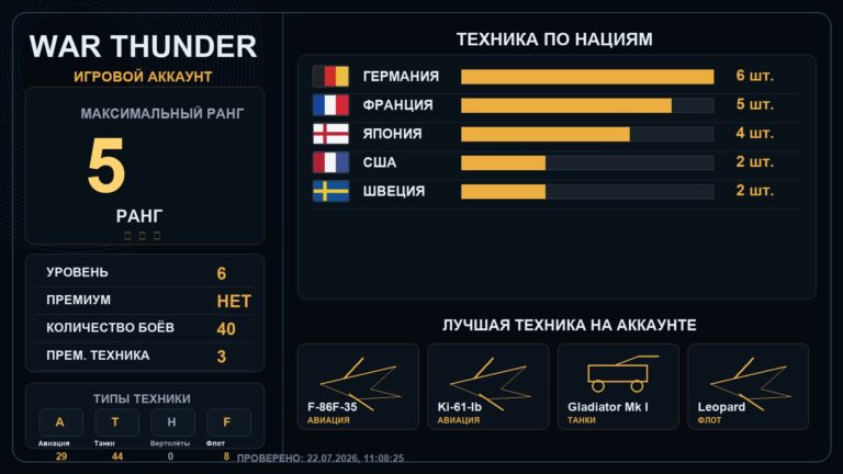 5 ранг x1