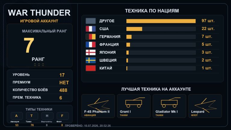 7 ранг x1