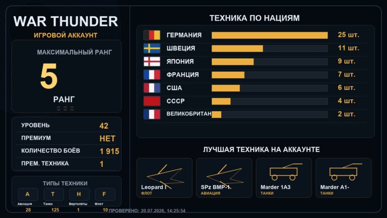 5 ранг x5 / 4 ранг x11