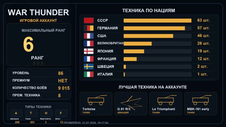 6 ранг x1 / 5 ранг x11