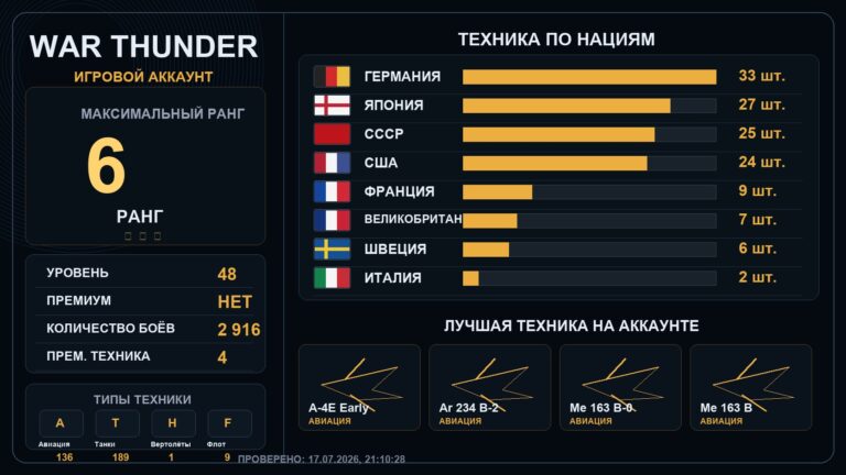 6 ранг x1 / 5 ранг x5