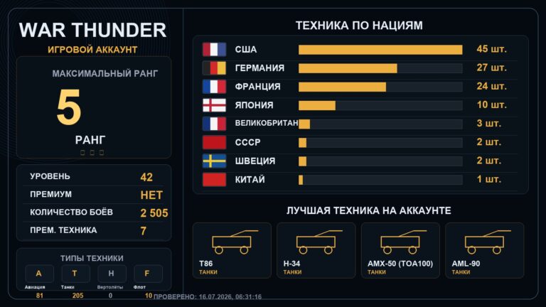 5 ранг x6 / 4 ранг x13