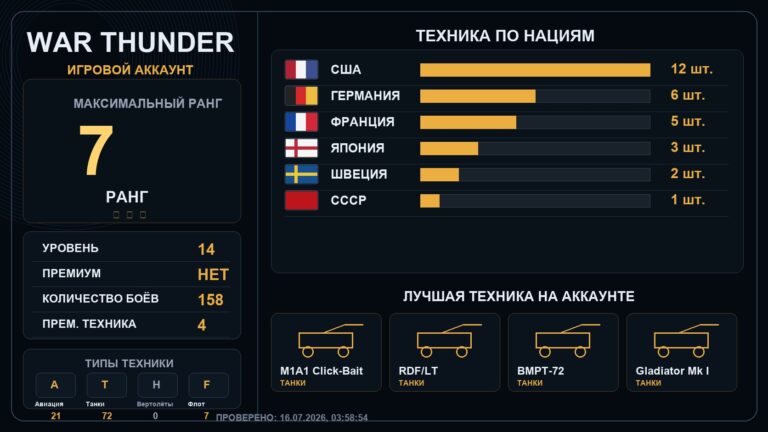 7 ранг x3