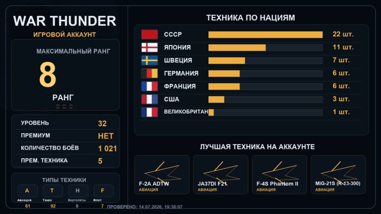 8 ранг x3 / 7 ранг x2