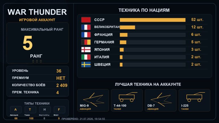 5 ранг x2 / 4 ранг x7