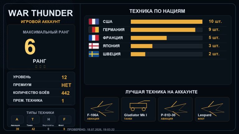 6 ранг x1