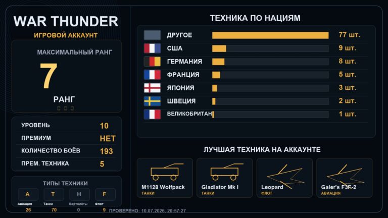 7 ранг x1