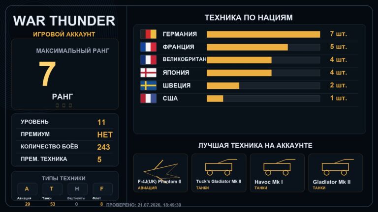 7 ранг x1