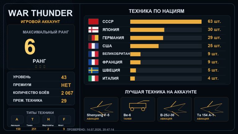6 ранг x1 / 5 ранг x5