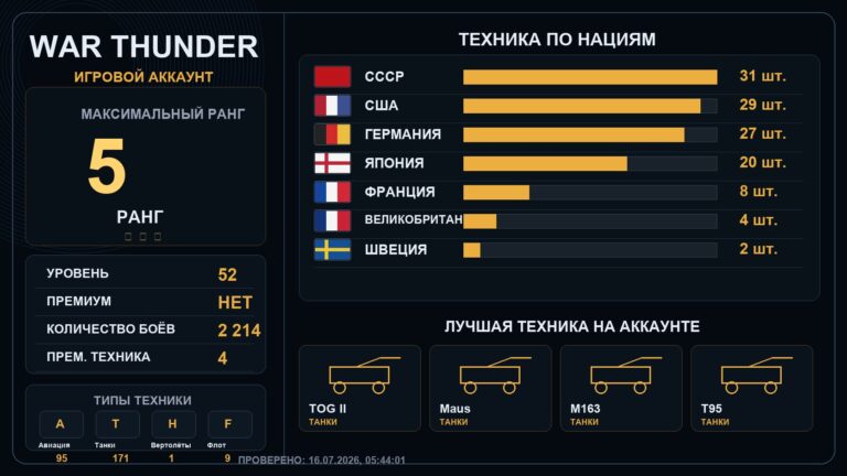 5 ранг x4 / 4 ранг x23