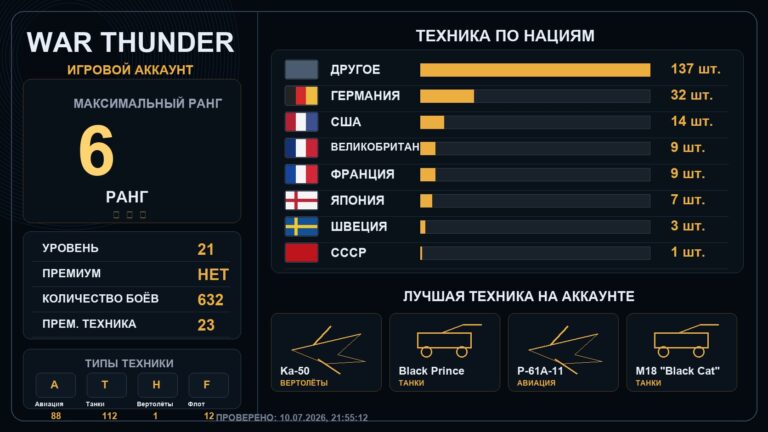 6 ранг x1