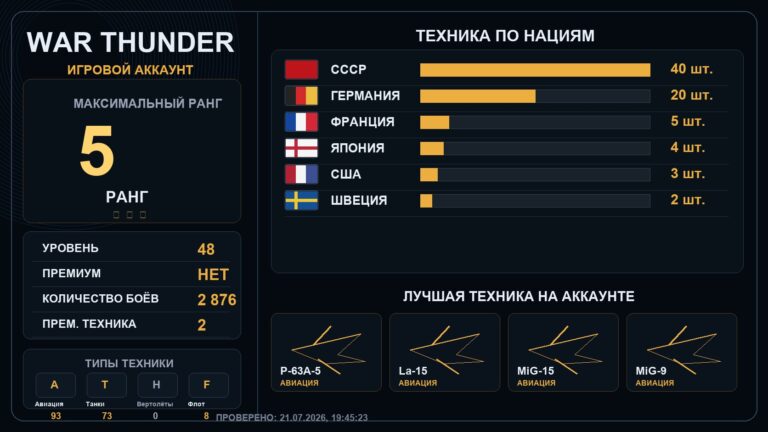 5 ранг x5 / 4 ранг x16