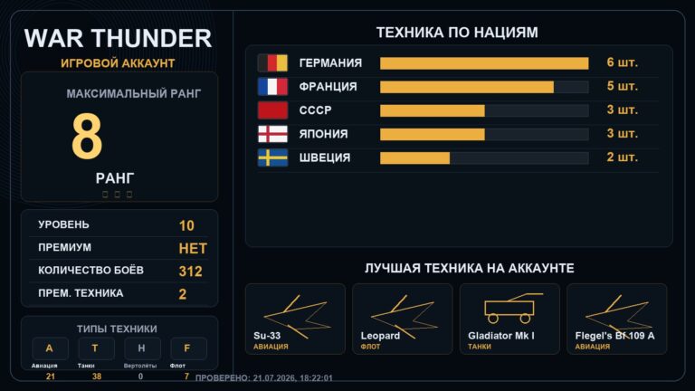 8 ранг x1