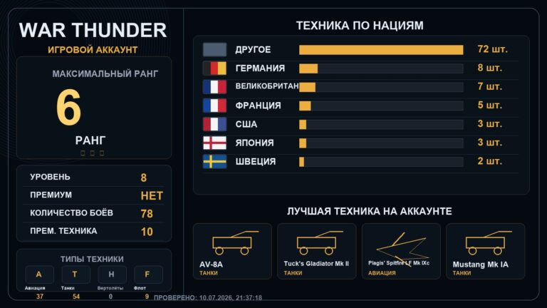 6 ранг x1