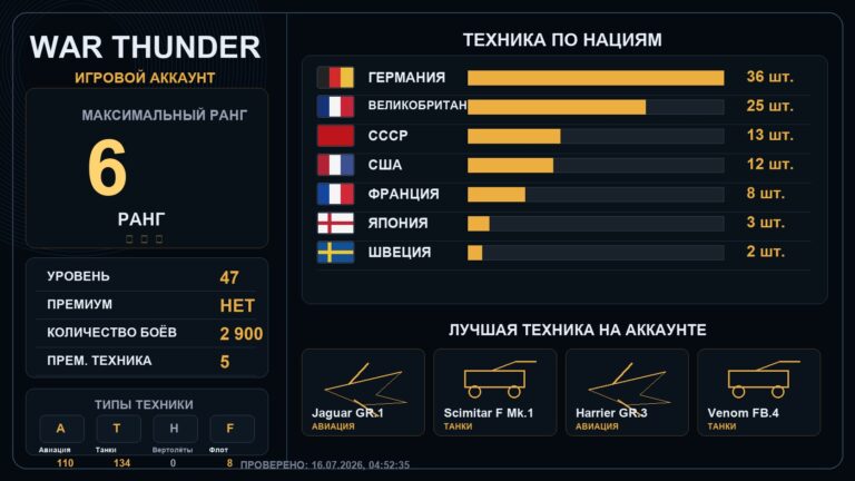 6 ранг x3 / 5 ранг x8