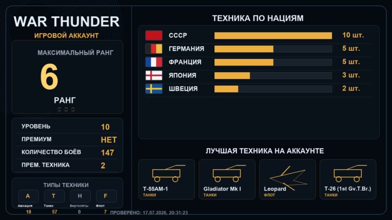 6 ранг x1