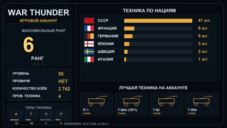 6 ранг x5 / 5 ранг x8
