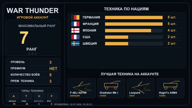 7 ранг x1