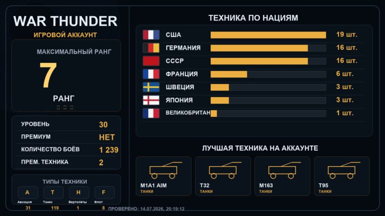 7 ранг x1