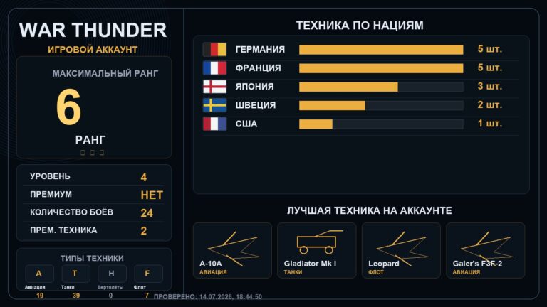 6 ранг x1