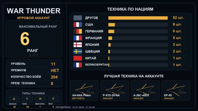 6 ранг x1
