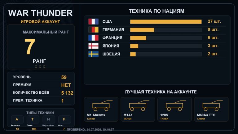 7 ранг x3 / 6 ранг x10