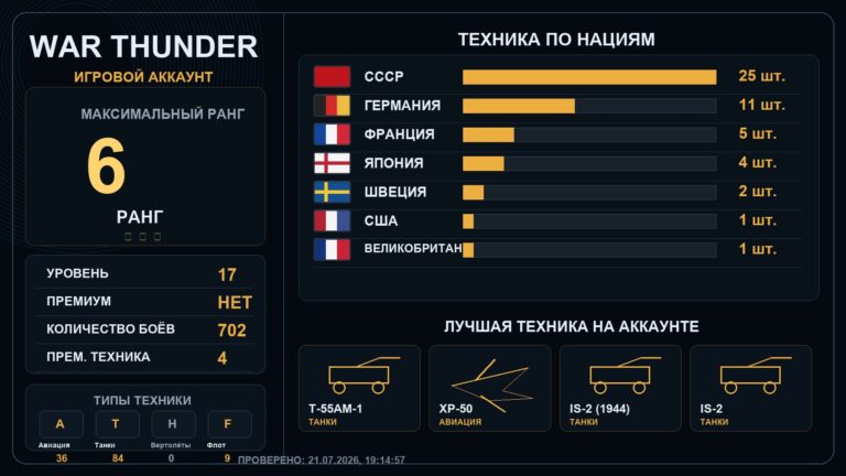 6 ранг x1