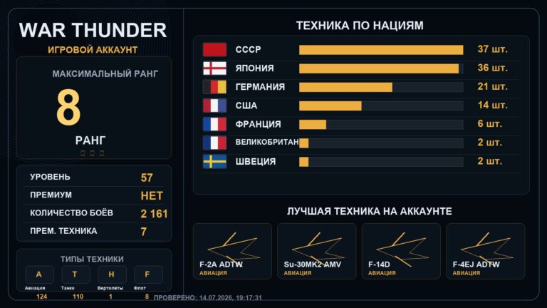 8 ранг x4 / 7 ранг x3