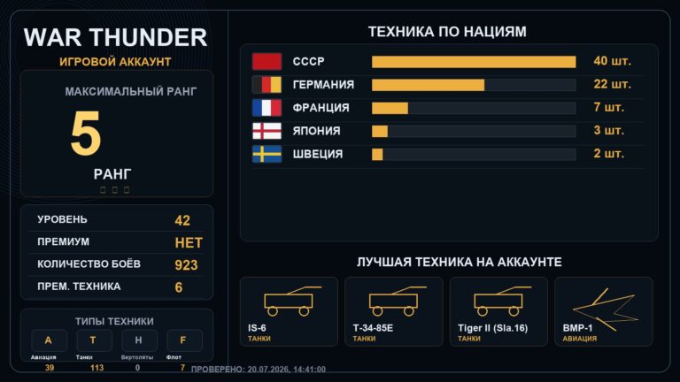 5 ранг x7 / 4 ранг x13