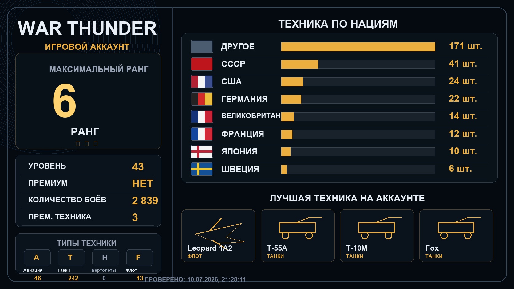 6 ранг x2 / 5 ранг x18