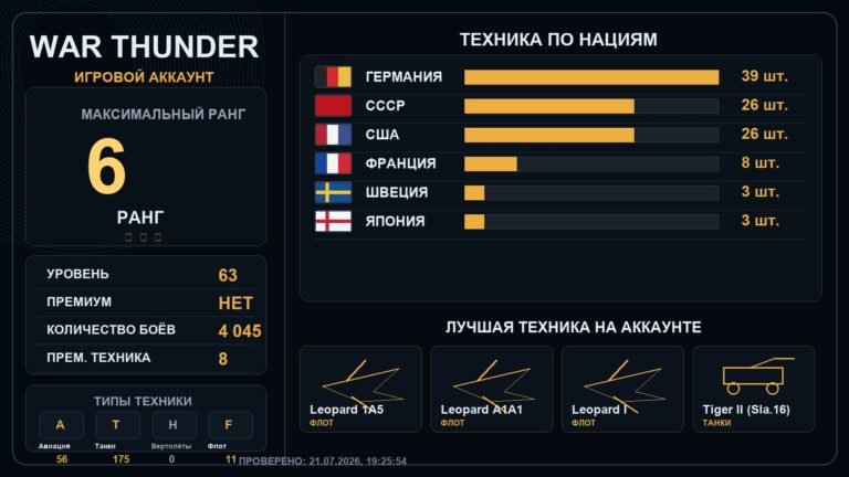 6 ранг x5 / 5 ранг x14