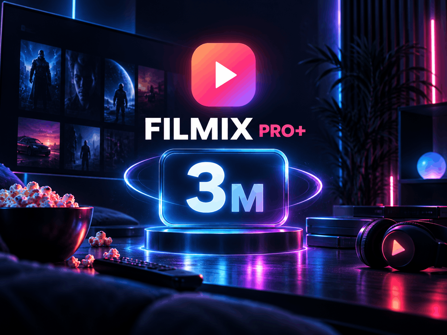 Filmix ПРО+ на 3 месяц