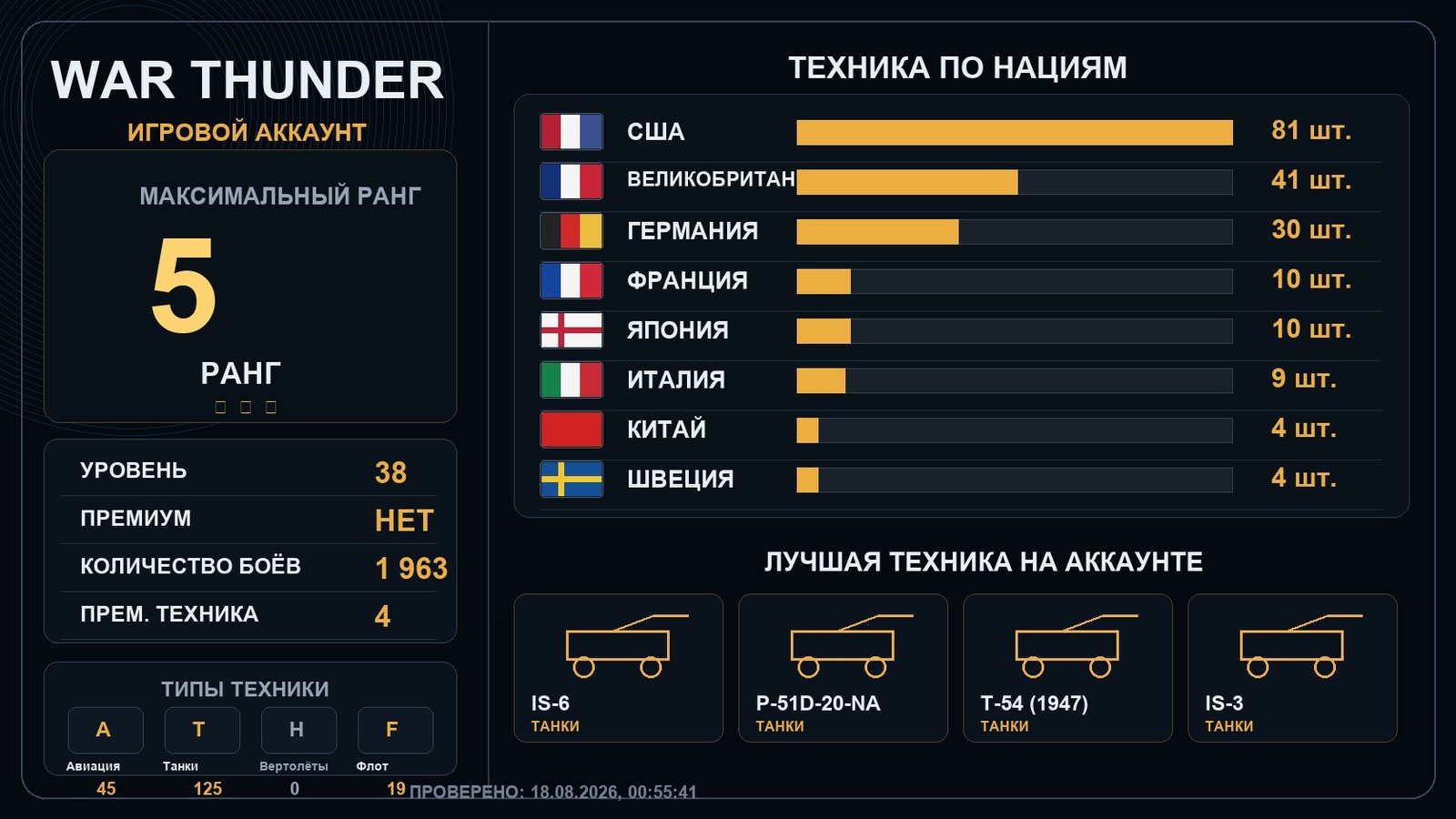5 ранг x4 / 4 ранг x11
