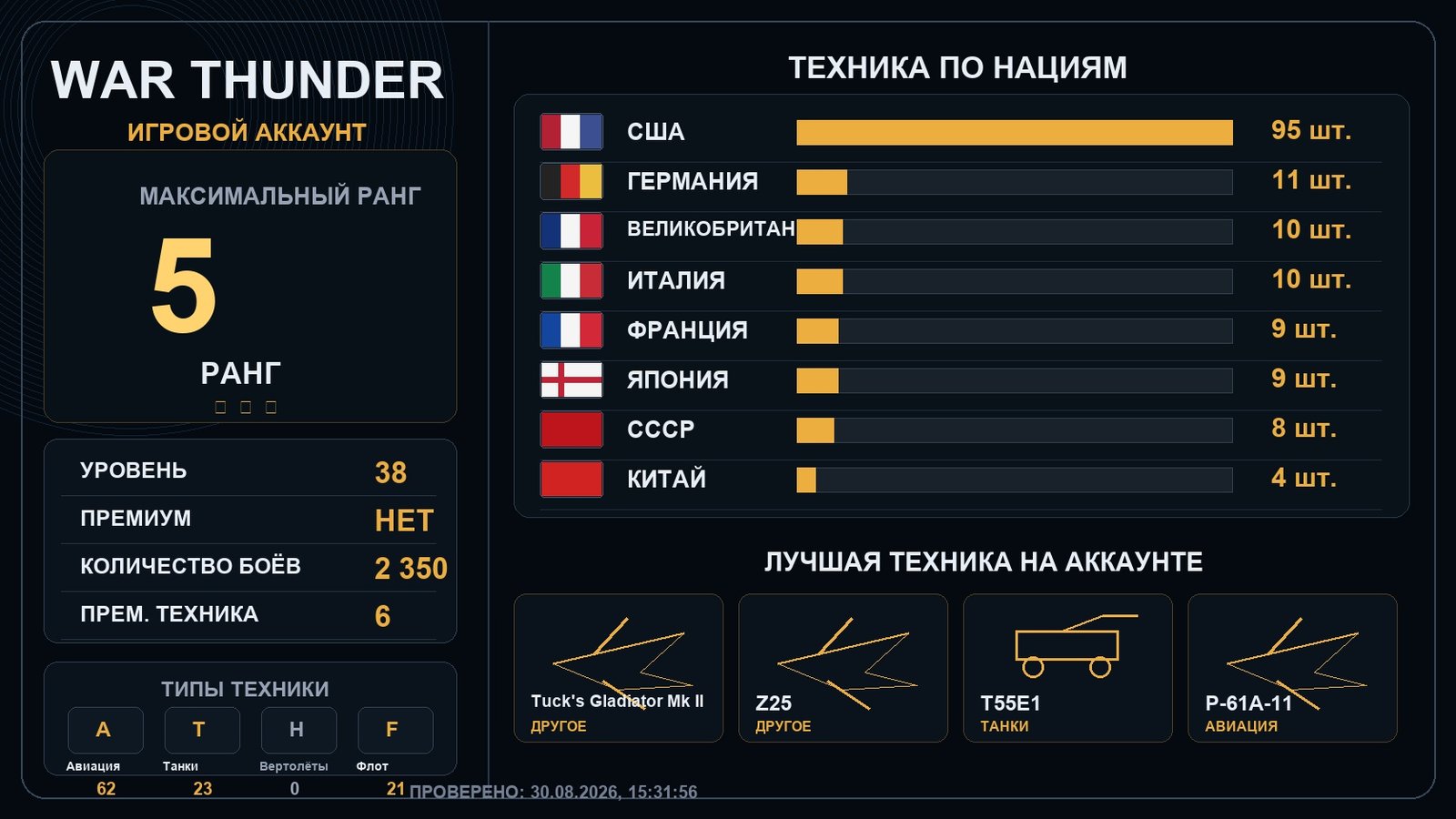 5 ранг x2 / 4 ранг x16