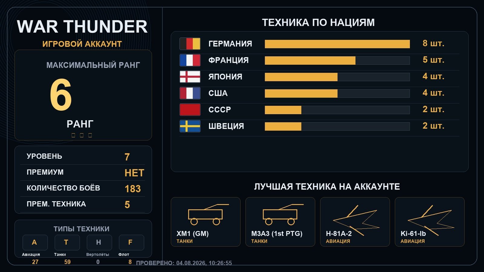 6 ранг x1