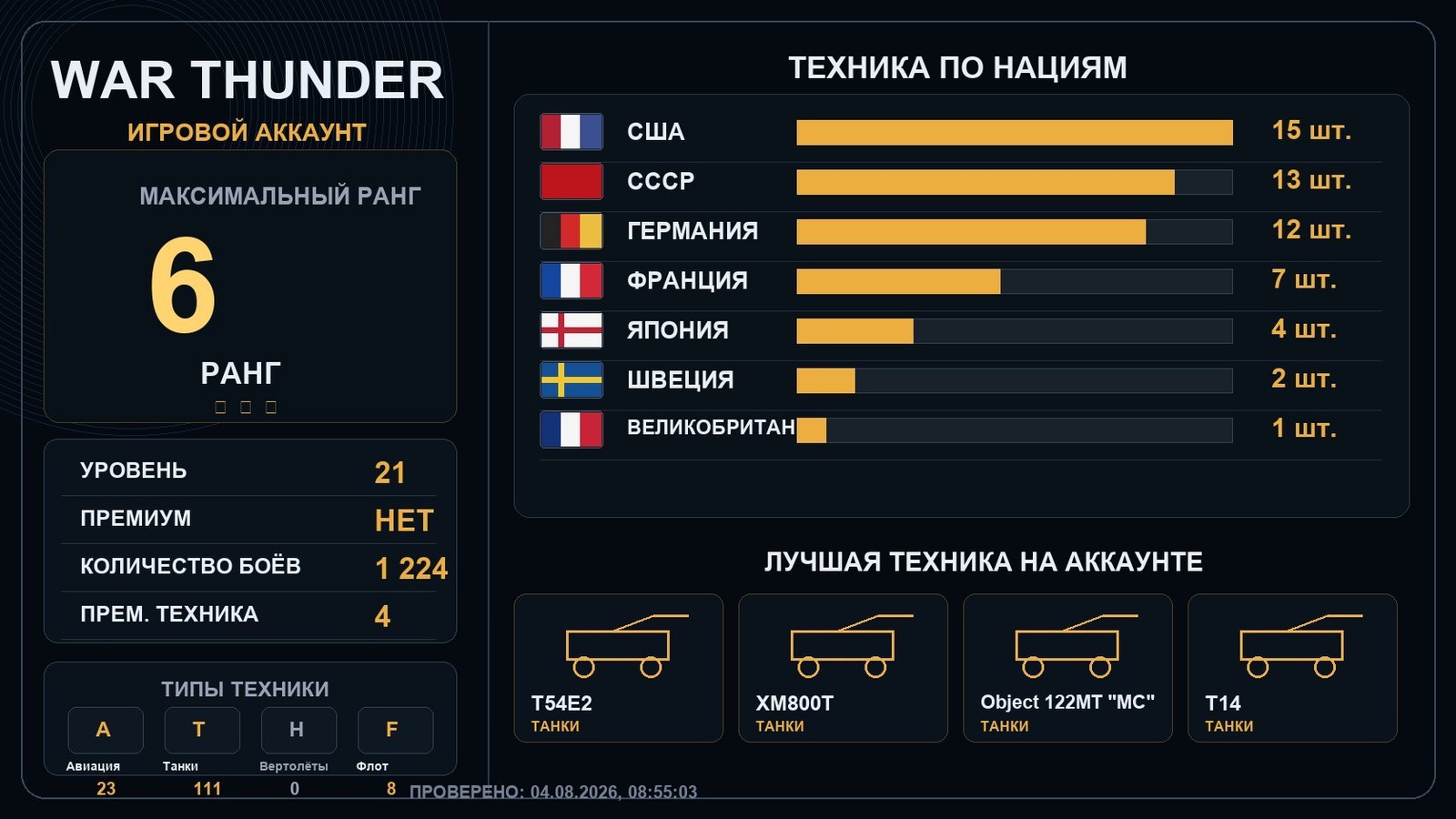 6 ранг x2 / 5 ранг x6