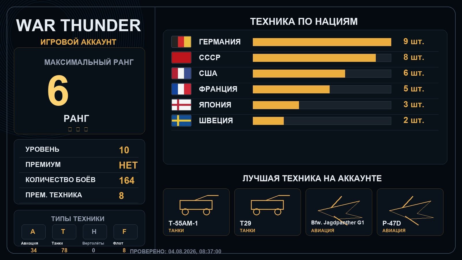 6 ранг x1
