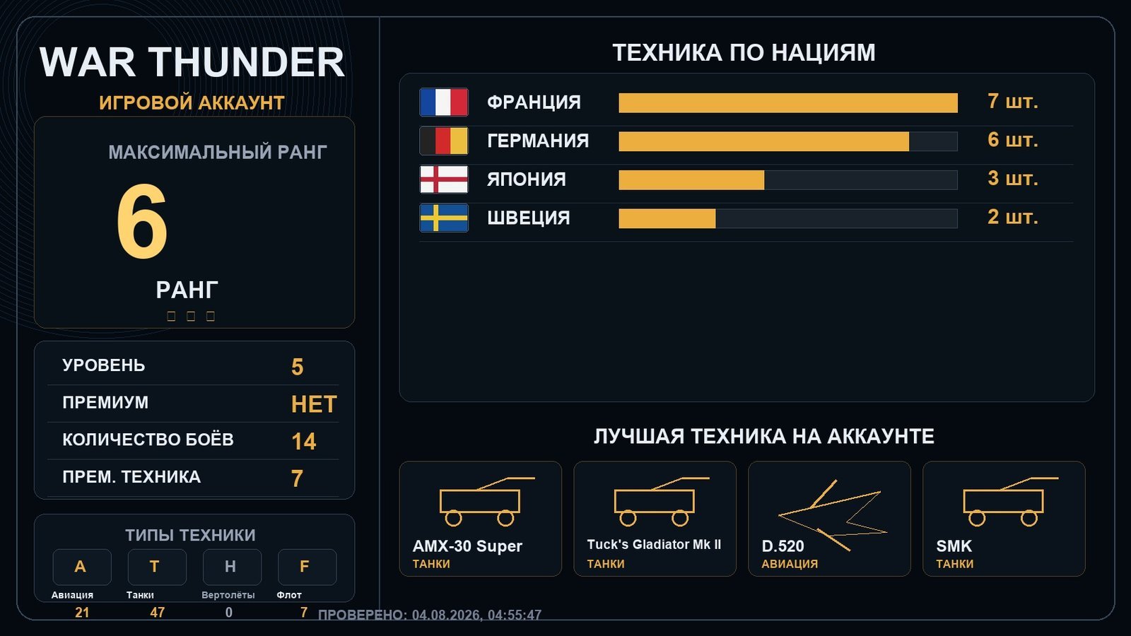 6 ранг x1