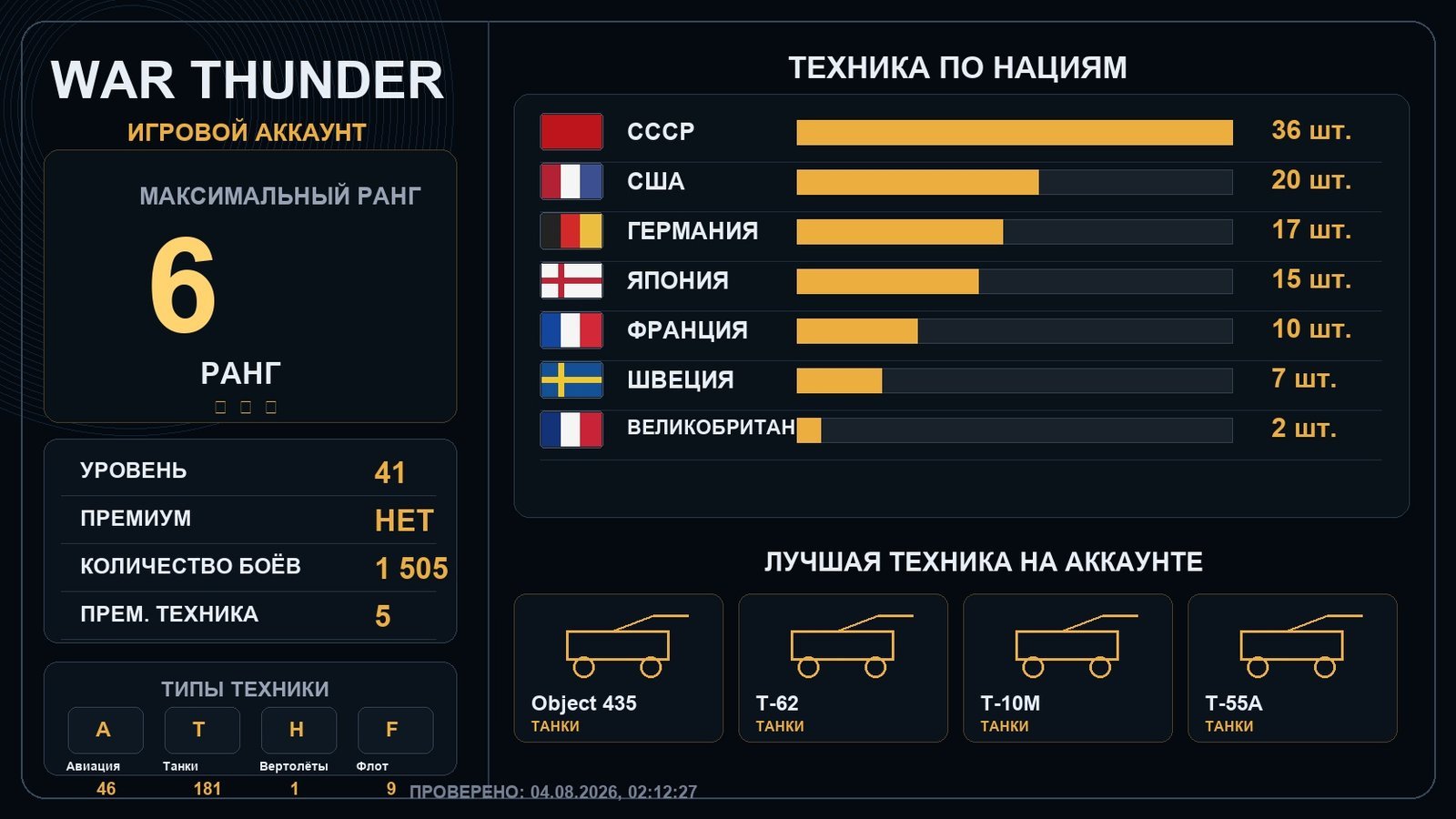 6 ранг x4 / 5 ранг x7