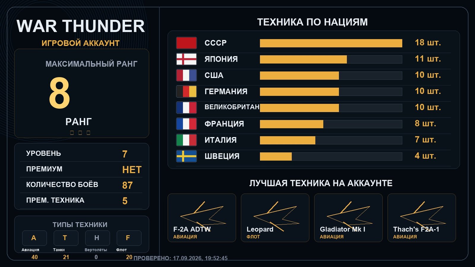 8 ранг x1