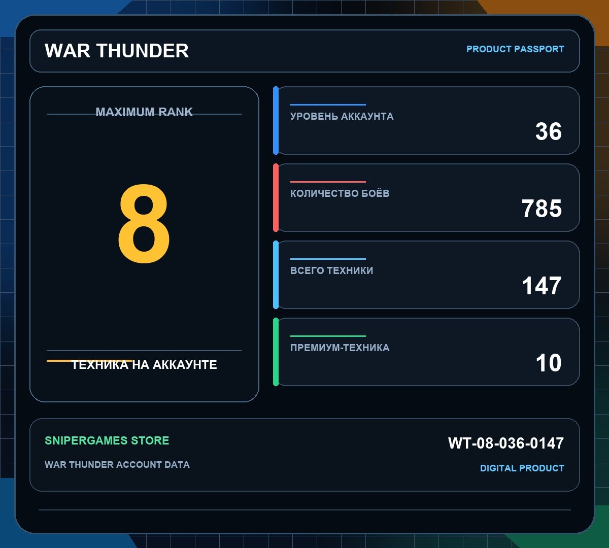 Rank 8 x2 / Rank 7 x8